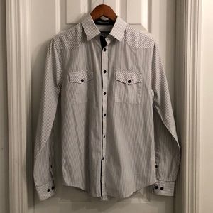 Express Fitted Dress Shirt